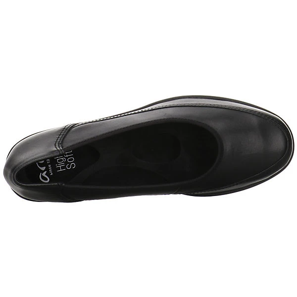 Ara Damen Pumps Schuhe Zürich Pumps Elegant Klassisch Glattleder Uni Keilpumps - Schwarz 10 Ara Damen Pumps Schuhe Zürich Pumps Elegant Klassisch Glattleder Uni Keilpumps - Schwarz – Bild 8