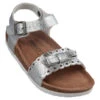 Gloria Gold Silber Sandalen Damen Größe 37 - 43 2 Gloria Gold Silber Sandalen Damen Größe 37 - 43 -Modeschuhe 27200010 01