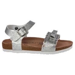 Gloria Gold Silber Sandalen Damen Größe 37 - 43 -Modeschuhe 27200010 02