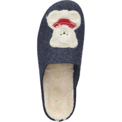 Hausschuhe Pantoffeln - Dunkelblau -Modeschuhe 27203074 06