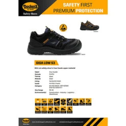Dockers By Gerli Dockers Sicherheitsschuh Dockers Giga Low S3 - Schwarz 17 Dockers By Gerli Dockers Sicherheitsschuh Dockers Giga Low S3 - Schwarz -Modeschuhe 27215395 08