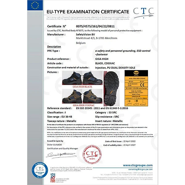 Dockers By Gerli Dockers Sicherheitsschuh Dockers Giga High S3 - Schwarz 8 Dockers By Gerli Dockers Sicherheitsschuh Dockers Giga High S3 - Schwarz – Bild 6