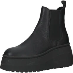 Steve Madden Stiefelette Plateau-Stiefel - Schwarz