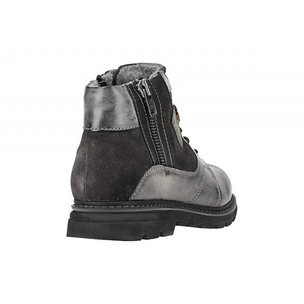 Bugatti Herrenschuhe SCARUS Schnürstiefel - Grau 9 Bugatti Herrenschuhe SCARUS Schnürstiefel - Grau – Bild 7