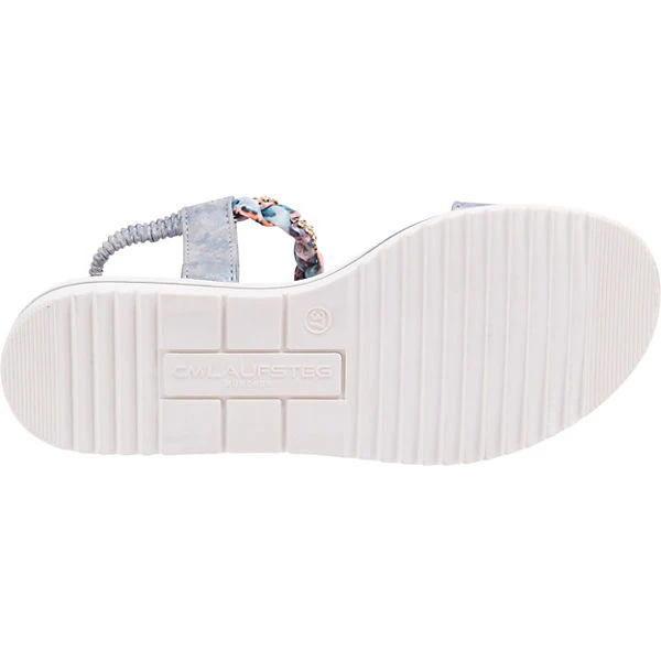 T-Steg-Sandalen - Blau 9 T-Steg-Sandalen - Blau – Bild 7