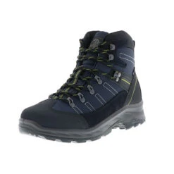 Damen Herren Wanderschuhe Wanderstiefel Bergschuhe Trekking Blau - Blau