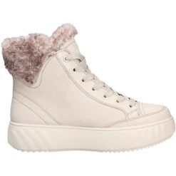 Ara Damen Comfort Stiefelette Schnürstiefel - Beige -Modeschuhe 27604053 05