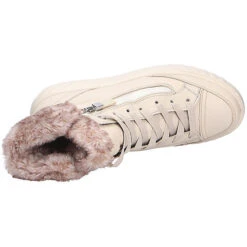 Ara Damen Comfort Stiefelette Schnürstiefel - Beige -Modeschuhe 27604053 08