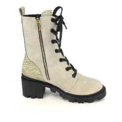 Stiefelette Grey Schnürstiefel - Grau 11 Stiefelette Grey Schnürstiefel - Grau -Modeschuhe 27704736 05