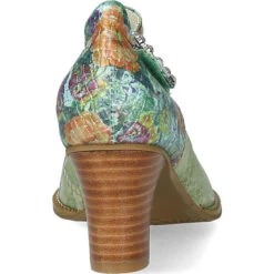 Laura Vita Elcodieo 236 Spangenpumps - Grün-kombi -Modeschuhe 27716731 06