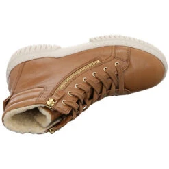 Gabor Schnürboots Glattleder Uni Schnürstiefel - Braun -Modeschuhe 27794017 08