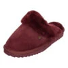 Warmbat Flurry Suede Lammfell-Hausschuhe - Rot 2 Warmbat Flurry Suede Lammfell-Hausschuhe - Rot -Modeschuhe 28404008 01
