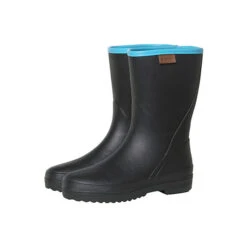 Gardena Regenstiefel Unisex Mit Metallverstärkter Sohle Arbeitsgummistiefel - Schwarz