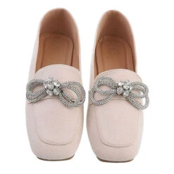 Slipper , Blockabsatz, Strass -Modeschuhe 29125512 04