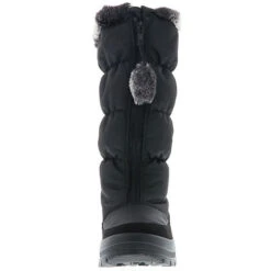 Damen Halbschaft Winterstiefel Schneestiefel Snowboots Schwarz - Schwarz -Modeschuhe 29140477 04