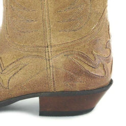 BU1005 Afelpado Noche Westernstiefel Braun - Braun -Modeschuhe 29162770 05