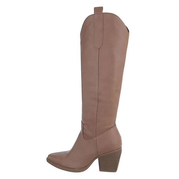 Western- & Bikerstiefel Reißverschluss, Blockabsatz, Reißverschluss 3 Western- & Bikerstiefel Reißverschluss, Blockabsatz, Reißverschluss