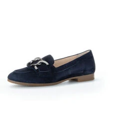 Gabor Slipper 22.434.46 Klassische Slipper - Blau -Modeschuhe 29240228 02