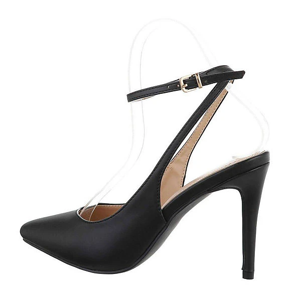 Schnür- & Riemchenpumps Schnalle, Pfennig-/Stilettoabsatz, 3 Schnür- & Riemchenpumps Schnalle, Pfennig-/Stilettoabsatz,