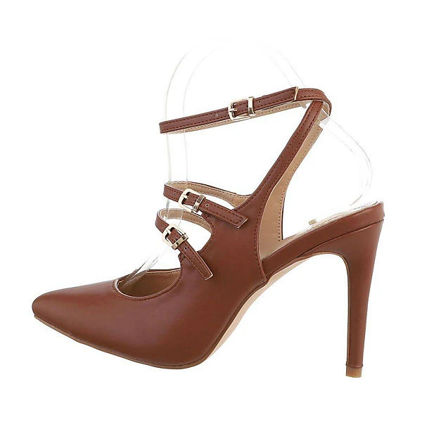 Schnür- & Riemchenpumps Schnalle, Pfennig-/Stilettoabsatz, Riemen 3 Schnür- & Riemchenpumps Schnalle, Pfennig-/Stilettoabsatz, Riemen