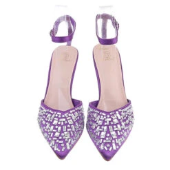 Schnür- & Riemchenpumps Knöchelriemen, Pfennig-/Stilettoabsatz, Strass 9 Schnür- & Riemchenpumps Knöchelriemen, Pfennig-/Stilettoabsatz, Strass -Modeschuhe 29347736 04