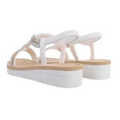 Riemchensandalen , Keilabsatz/Wedge, Riemen, Strass 8 Riemchensandalen , Keilabsatz/Wedge, Riemen, Strass -Modeschuhe 29347866 03