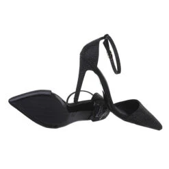 Schnür- & Riemchenpumps Knöchelriemen, Pfennig-/Stilettoabsatz, Riemen, Strass -Modeschuhe 29348182 02