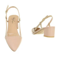 Schnür- & Riemchenpumps Knöchelriemen, Blockabsatz, Riemen -Modeschuhe 29433583 03