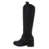 Keilstiefel Reißverschluss, Keilabsatz/Wedge, Nieten - Schwarz -Modeschuhe 29434036 01