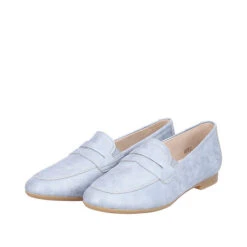Remonte Loafers Klassische Slipper - Blau -Modeschuhe 29725627 08