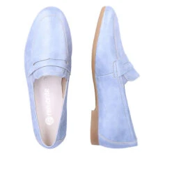 Remonte Loafers Klassische Slipper - Blau -Modeschuhe 29725627 09