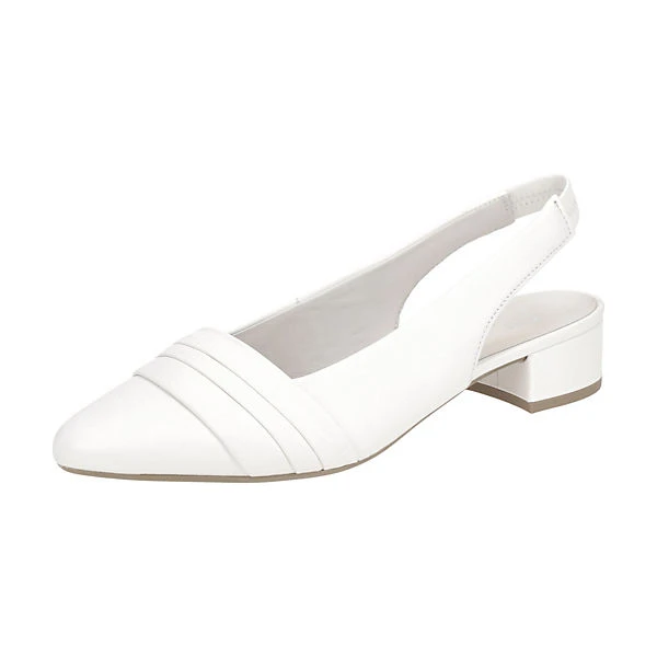 Gabor Damenschuhe 21.521 Sling-Pumps - Weiß 3 Gabor Damenschuhe 21.521 Sling-Pumps - Weiß