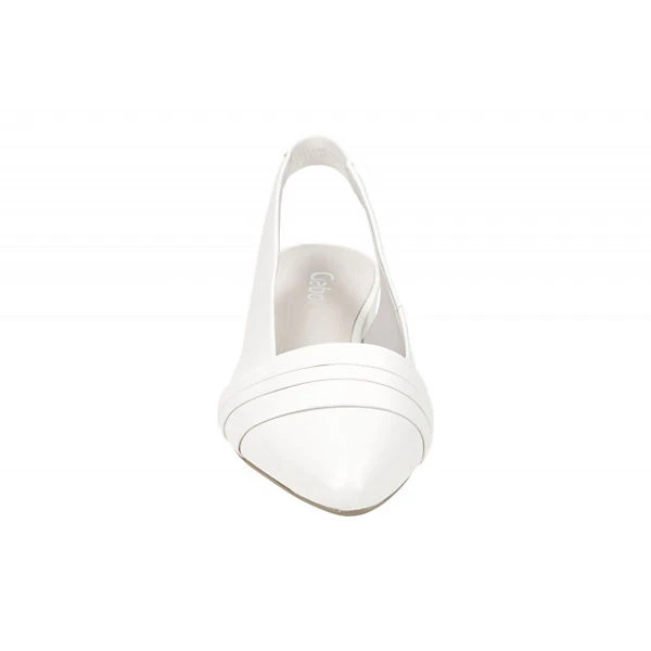 Gabor Damenschuhe 21.521 Sling-Pumps - Weiß 7 Gabor Damenschuhe 21.521 Sling-Pumps - Weiß – Bild 5