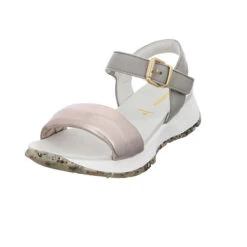 Salamander Damen Sandalen Marlina Sandale Fußbett Bequem Freizeit Glattleder Uni Klassische Sandalen - Creme