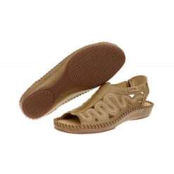 Pikolinos Damenschuhe P.VALLARTA Klassische Sandalen - Beige -Modeschuhe 30068325 04