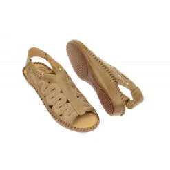 Pikolinos Damenschuhe P.VALLARTA Klassische Sandalen - Beige -Modeschuhe 30068325 05