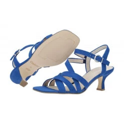 Gabor Damenschuhe 21.781 Riemchensandalen - Blau -Modeschuhe 30068390 03
