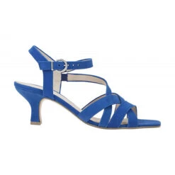 Gabor Damenschuhe 21.781 Riemchensandalen - Blau -Modeschuhe 30068390 04