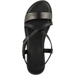 Tamaris 1-28108-20 Sandale Damen Klassische Sandalen - Schwarz -Modeschuhe 30206792 02