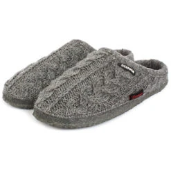 Giesswein Mädchen Und Jungen Hausschuhe/Clogs Geschlossene Hausschuhe - Grau -Modeschuhe 7274203 04