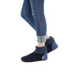 Giesswein Hüttenschuhe Wildpoldsried Hüttenschuhe - Dark Blue Denim -Modeschuhe 7274712 02