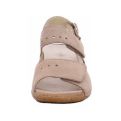 Sandalen/Sandaletten - Beige -Modeschuhe 8716272 05