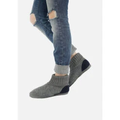 Giesswein Hüttenschuhe Kramsach Adults Hüttenschuhe - Grau -Modeschuhe 8955191 02