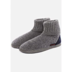 Giesswein Hüttenschuhe Kramsach Adults Hüttenschuhe - Grau -Modeschuhe 8955191 04