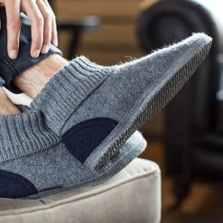 Giesswein Hüttenschuhe Kramsach Adults Hüttenschuhe - Grau -Modeschuhe 8955191 07