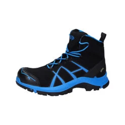 Haix Sicherheitsschuhe Black Eagle Safety 40 Mid Black/blue Sicherheitshalbschuhe - Schwarz/blau -Modeschuhe 9503543 08