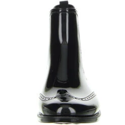 Damen Stiefeletten Gummistiefeletten Schwarz - Schwarz -Modeschuhe 9518584 04