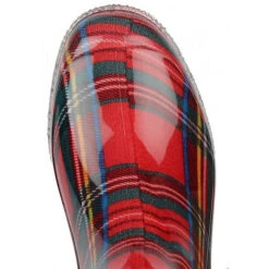 Damen Wasserdichte Gummistiefel Regenschuhe Rot - Rot -Modeschuhe 9518647 06