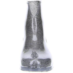 Damen Stiefeletten Gummistiefel Regenschuhe Silber - Dunkelgrau 12 Damen Stiefeletten Gummistiefel Regenschuhe Silber - Dunkelgrau -Modeschuhe 9518769 04